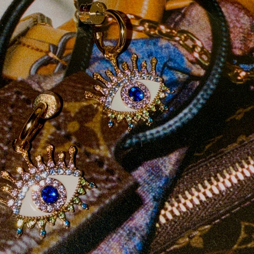💎🌹💎• 👁️ Kurt Geiger x Bedazzled Eye Vibes 👁️• 🌹▫️🌹
